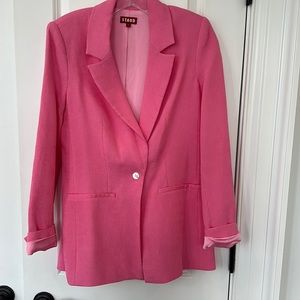 STAUD Pink Blazer